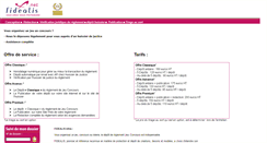 Desktop Screenshot of fidealis.net